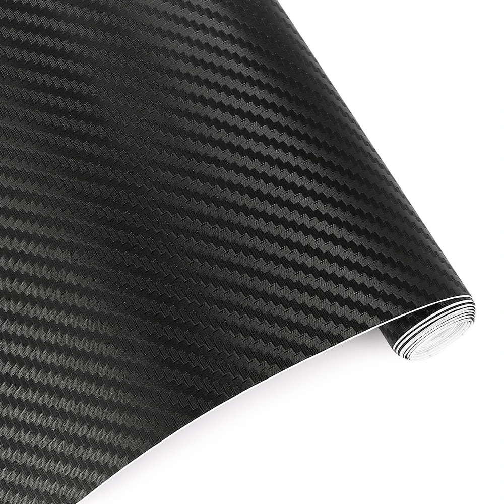 

30cmx127cm 3D Solid Carbon Fiber Vinyl Car stickers and Decals Automobile Beauty Motorcycle Styling Accessories Wrap Sheet Roll