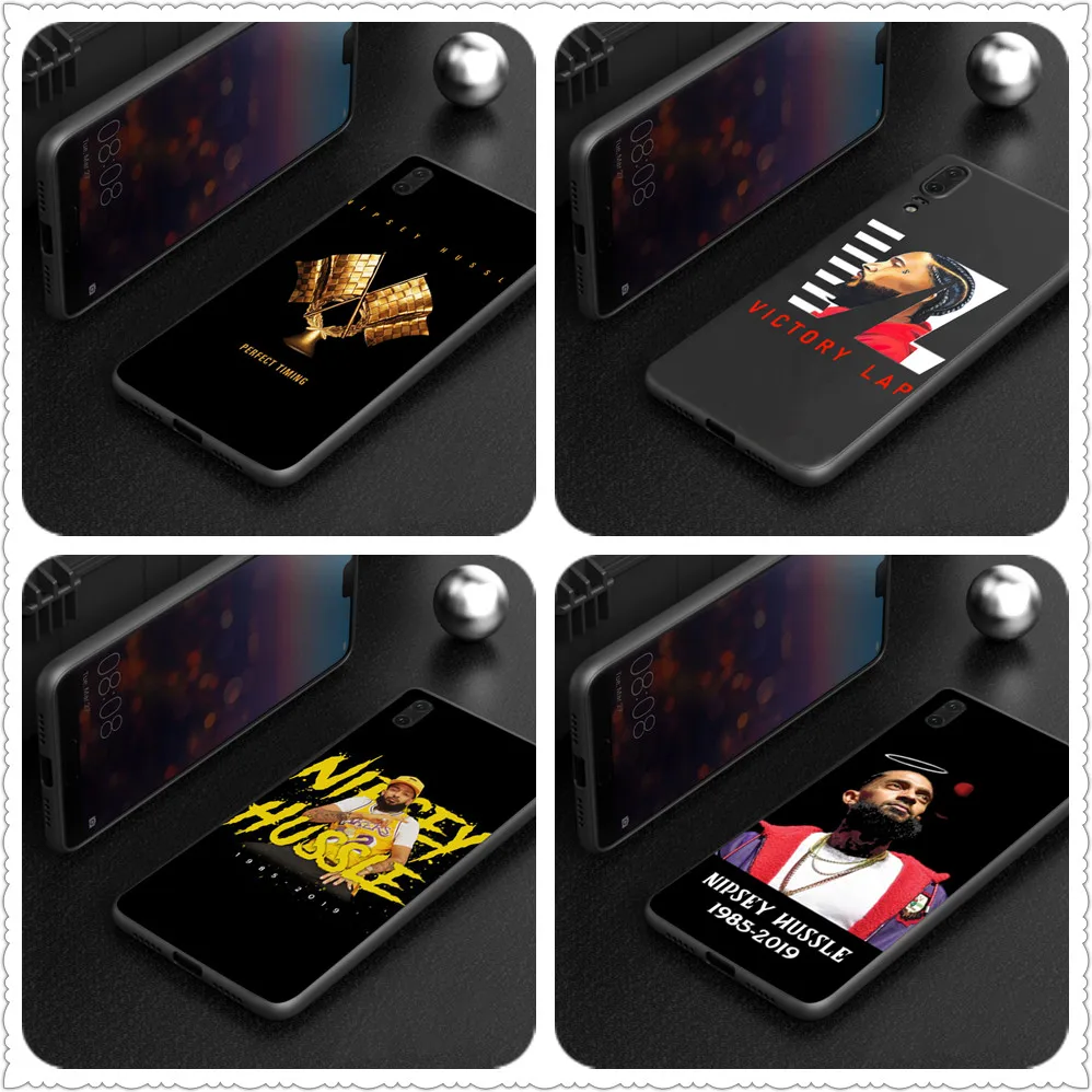 Рэпер Nipsey Hussle TPU с рисунком чехол для huawei P20 Коврики 10 P10 Lite Pro P8 P9 2017 крышка |