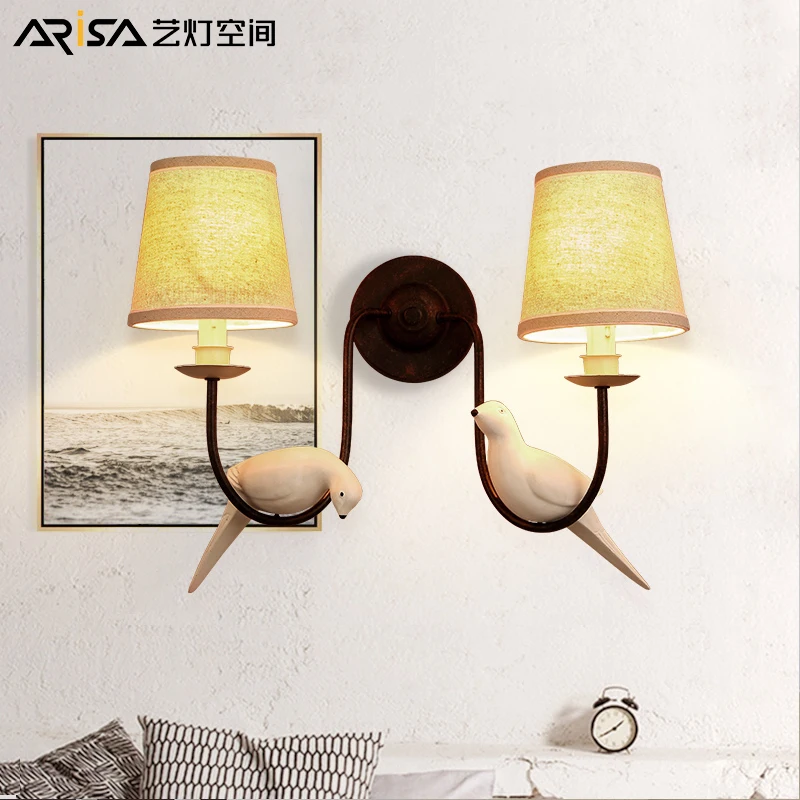 

Modern LED wall lamps loft fixtures staircase illumination living room wall lights aisle lighting bedroom bedside wall sconces