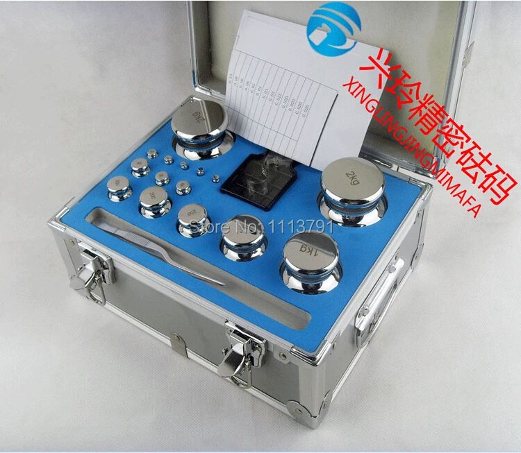 

F1 Grade 27pcs 1mg-2kg 304 Stainless Steel Digital Scale Calibration Weights Kit Set w Certificate, precision Packed