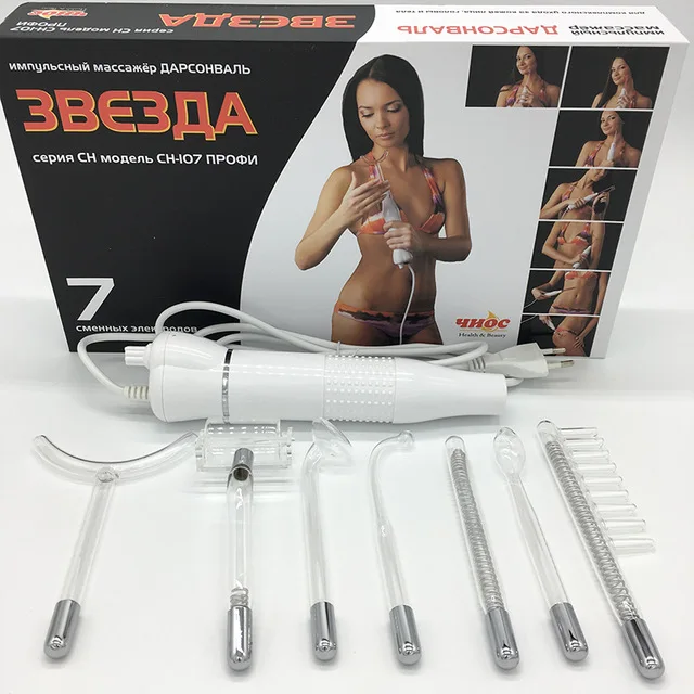 Hot Sale High Frequency Electrode Glass Tube Electrotherapy Beauty Device Skin Care Facial Spa Tightening Acne Remover |
