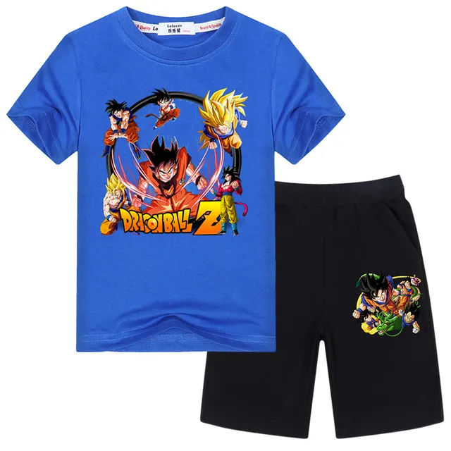 Buy New Dragon Ball Z Goku Kids Clothes set 2pcs Kids