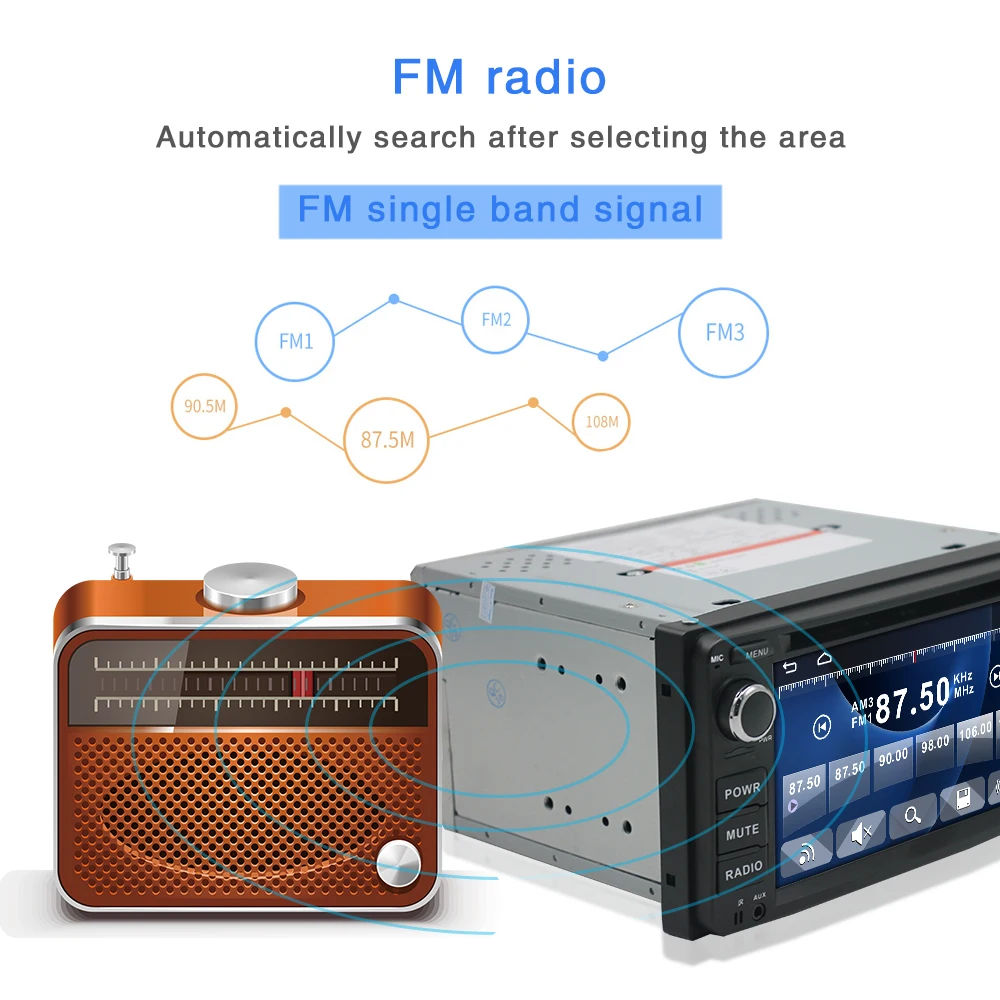 STAPON 6,2 дюймов для Toyota DVD плеер автомобиля с Bluetooth FM AM заднего вида руль управление T6w1