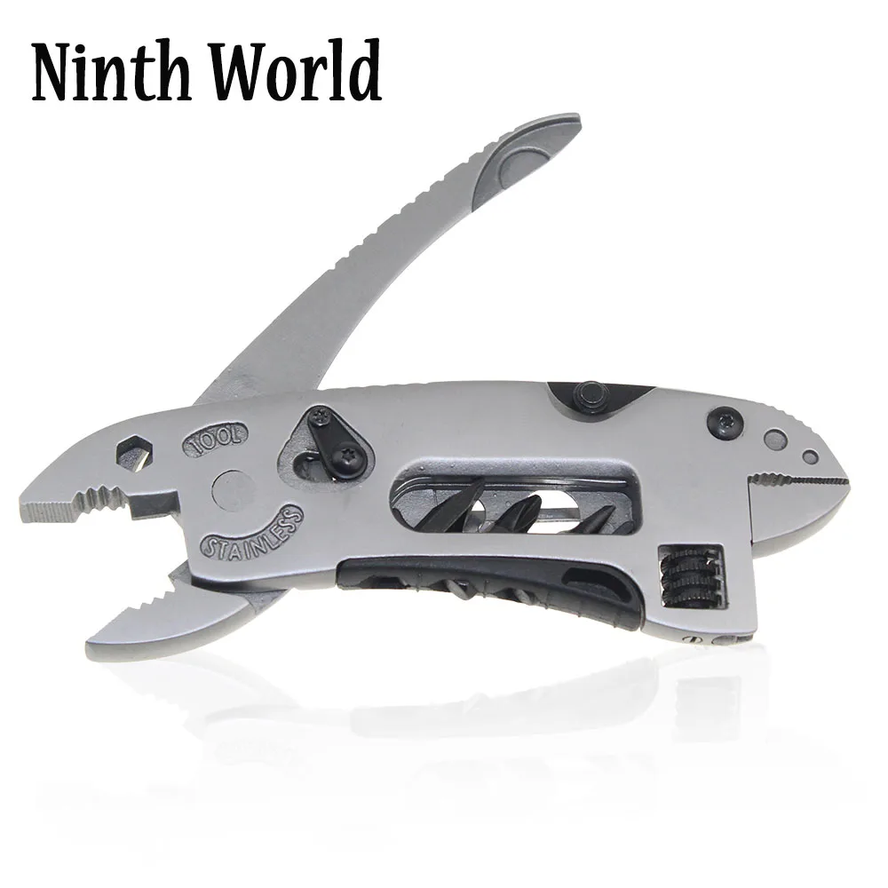 High Outdoor Multitool Pliers Pocket Knife Screwdriver Set Kit