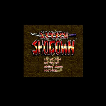 

Samurai Shodown 16 bit Big Gray Game Card For NTSC Game Player Drop Shipping