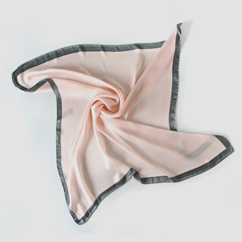 6patterns Square Collar Scarf for Women Head Bandage Silk-like Cachecol Female Bag Decoration Satin Hair Handkerchief 6patterns Square Collar Scarf for Women Head Bandage Silk-like Cachecol Female Bag Decoration Satin Hair Handkerchief