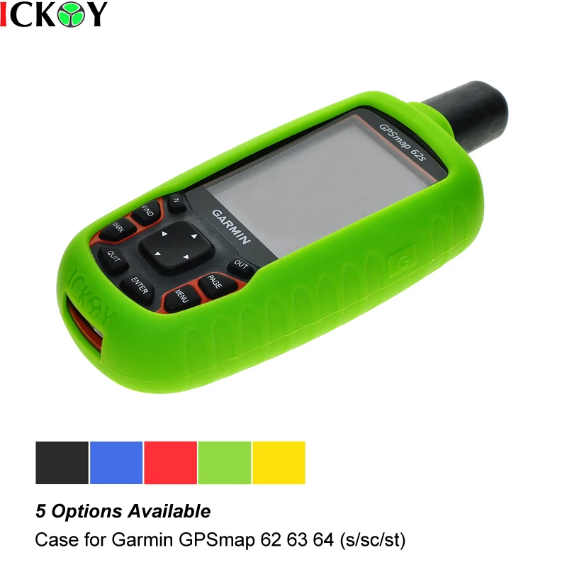 Proteger Case da Tampa da Pele de Silicone para Gps Garmin Gpsmap 62 63 64 62s 62sc 62st 62stc 64st 63sc 63st 65 65sr Acessórios