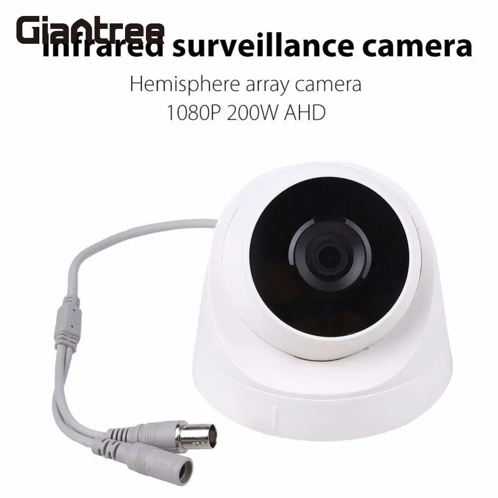 

giantree HD 2.0MP 1080P AHD CCTV IR Infrared Indoor Surveillance Security Dome Hemisphere Camera IP66 IP camera CCTV Lens
