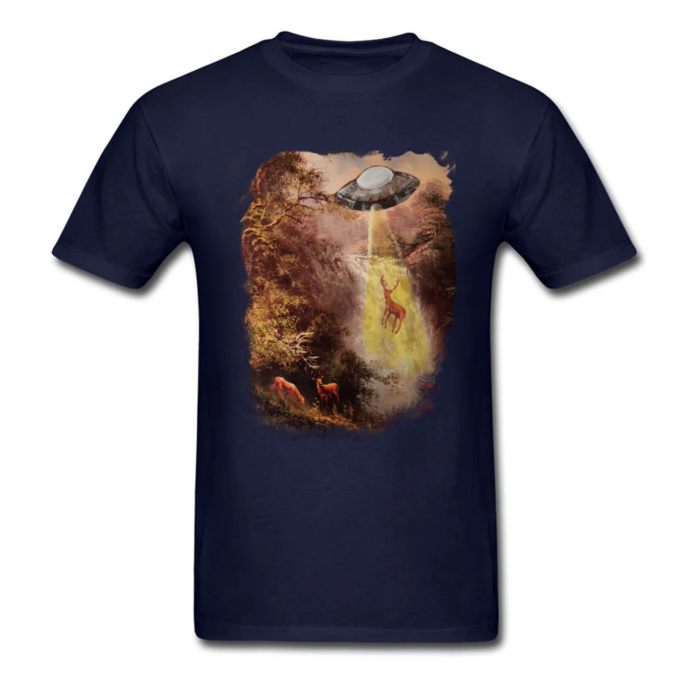 Deer hunters Tops Shirt Dominant Crew Neck Summer Short Sleeve Cotton Men T-Shirt Simple Style Tee Shirts Free Shipping Deer hunters navy