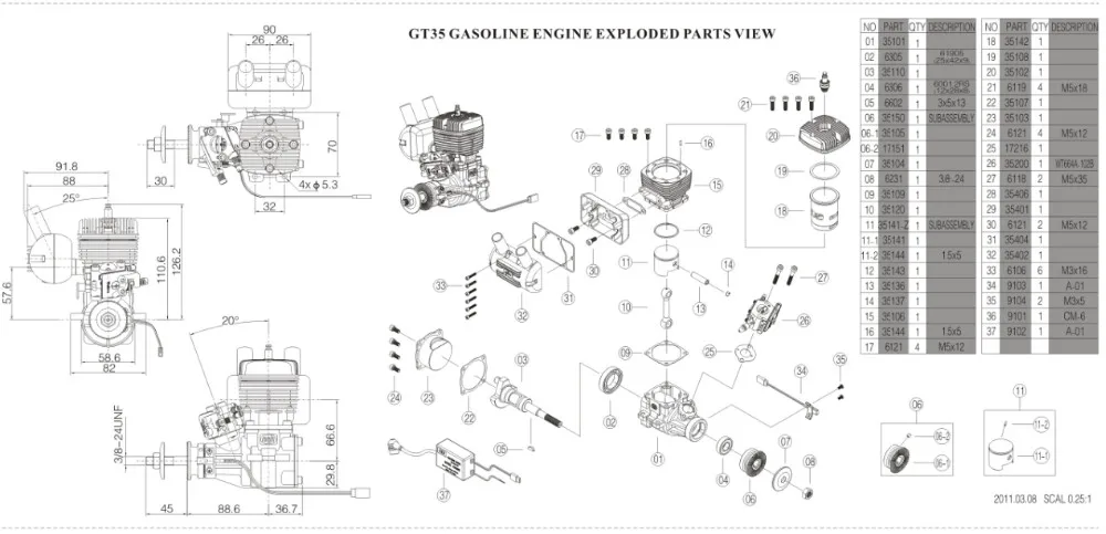 gt35 part view