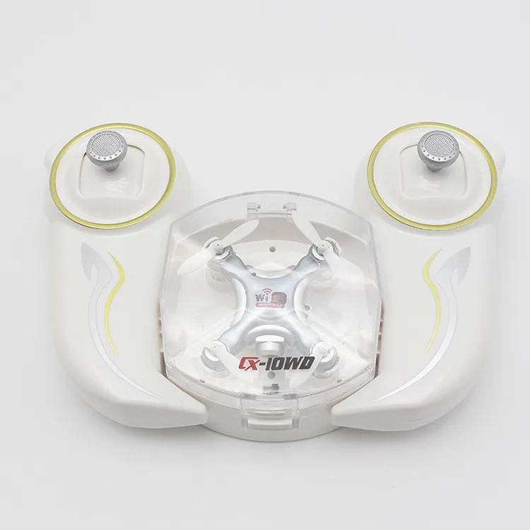 Cheerson CX-10WD CX10WD TX мини WI-FI FPV с высоким режим удержания 0.3MP Камера 2,4 г 6 оси телефон WI-FI режим управления RC Quadcopter RTF