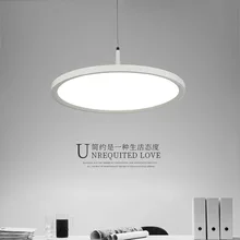 

Modern minimalist restaurant lighting diameter 40CM pendant light endless lighting panel lamp living room LED ultra thin ceiling