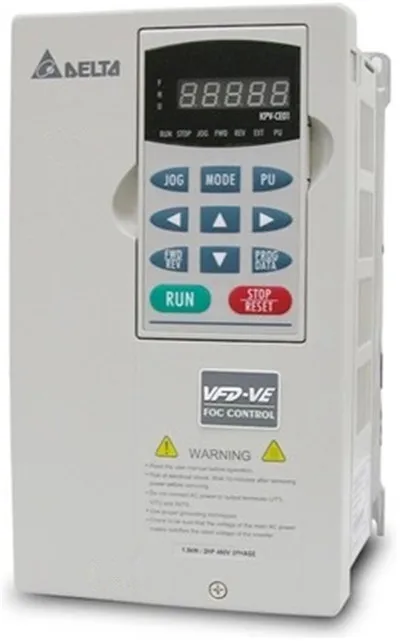 VFD370V43A-2 DELTA VFD-VE VFD преобразователь частоты инвертора 37 кВт 50 л.с. 3 фазы 380 В 600 Гц для