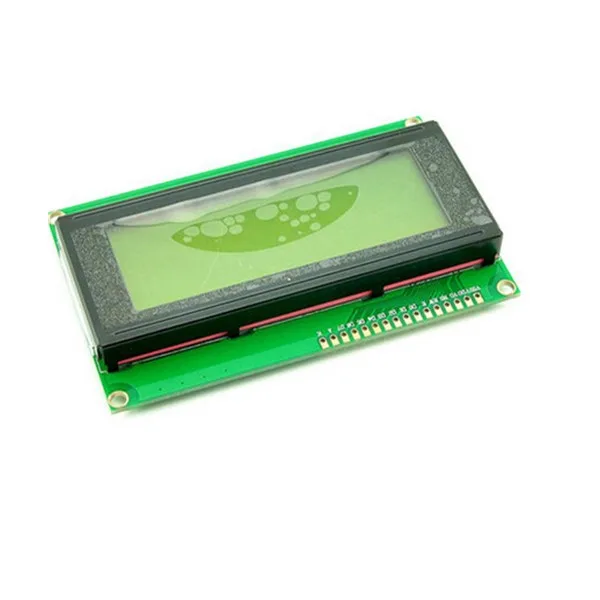 ЖК-дисплей 2004 Дисплей модуль 5 В Yello Зеленый Экран 20*4 ЖК-дисплей для Arduino Бесплатная доставка