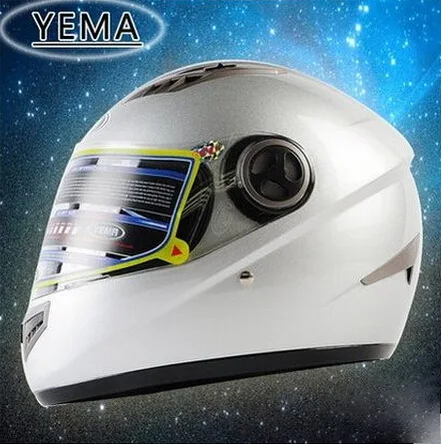 YEMA YM-827 мотоциклетный шлем, мотоциклетный шлем, электрический велосипедный шлем из АБС-пластика, свободный размер с шарфом - Цвет: Silver