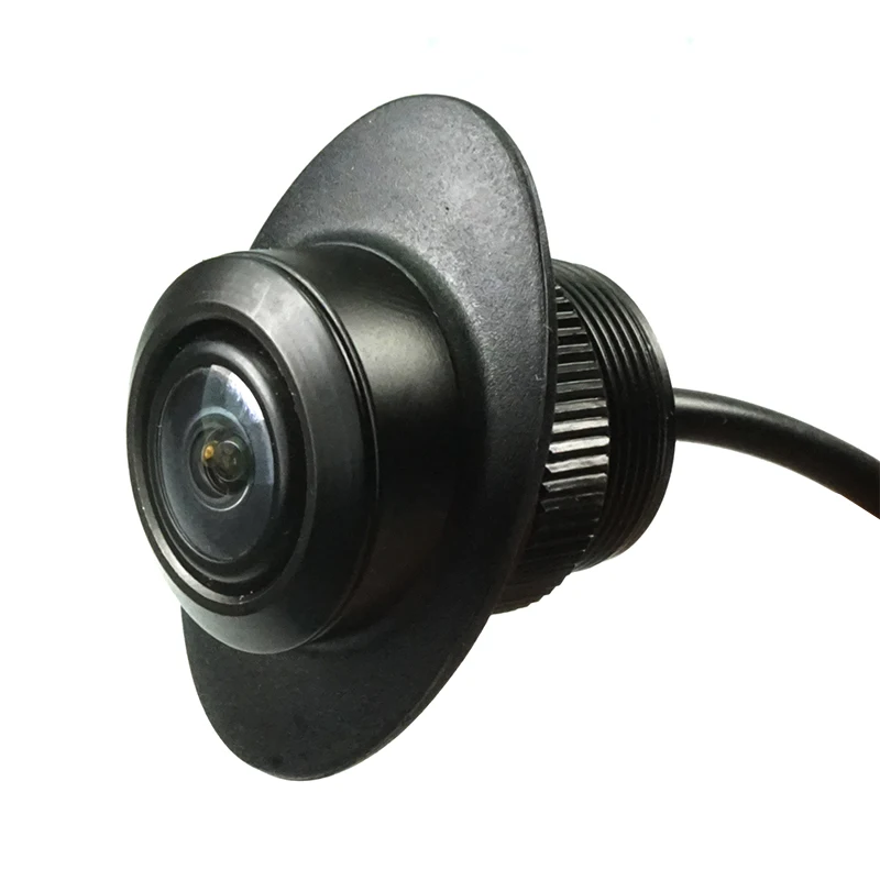 600L CCD камера 180 градусов Рыбий глаз широкоугольная камера заднего вида передний вид сбоку камера заднего вида 360 rotato ночного видения Водонепроницаемая