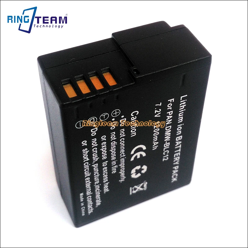 DMW BLC12 BLC12E Battery Pack for Panasonic font b Digital b font Lumix Camera DMC GH2
