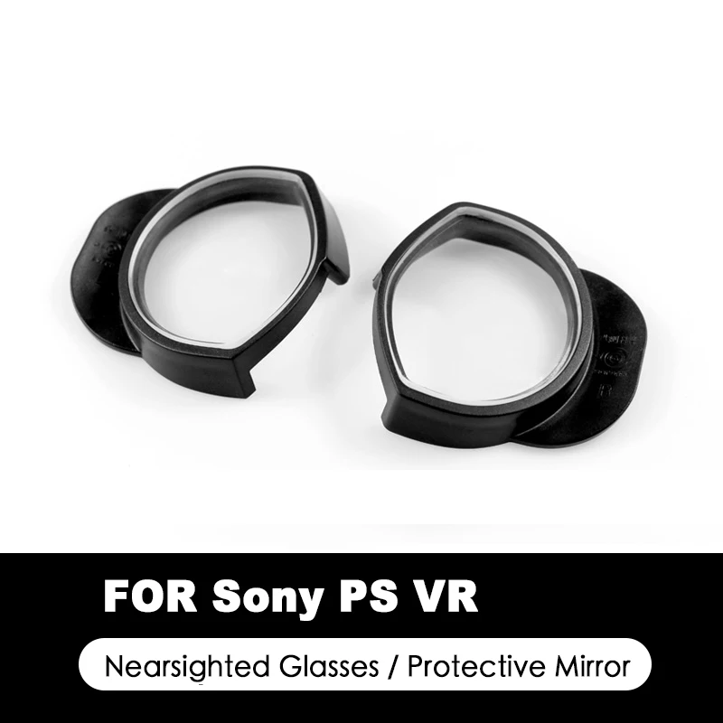 Nearsighted Glasses Myopia eyeglasses Flat lenses protects the lens For Sony Ps4 PS VR font b