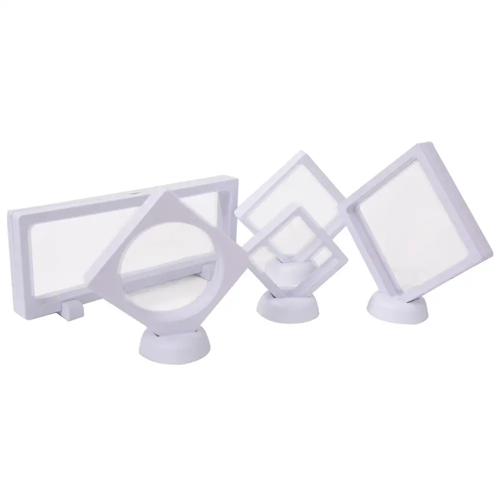 White Transperant Jewelry Bracelet Earring Necklace Ring Storage Box Case Holder Craft Organizer Container | Украшения и