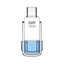 DM type-C USB C флеш-накопитель USB 3,0 128 ГБ флеш-накопитель смартфон память 64 ГБ 32 ГБ 16 ГБ мини USB накопитель USB-C 3,1 двойной разъем