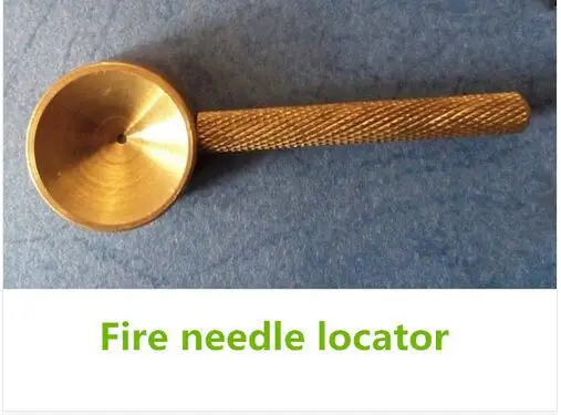 

Copper fire acupuncture needle locator acupuncture positioner Pore size : 1.5mm