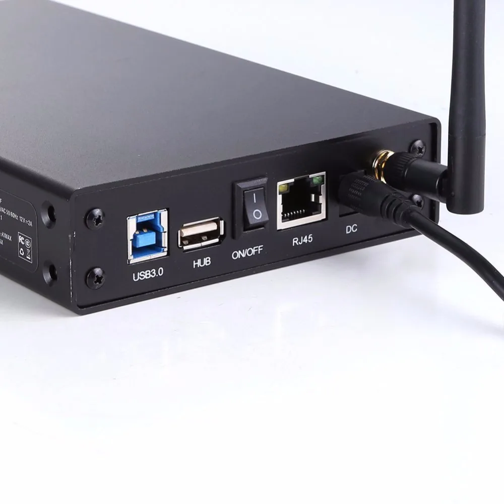USB3.0 Wi Fi потокового Беспроводной жесткий диск 3 5 &quotвнешний Корпус маршрутизатор и