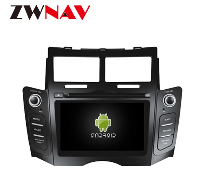 Best Android 8.0 8 Core RAM 4GB ROM 32GB Car Screen Radio For Toyota Yaris 2005-2011 Black Car DVD Player GPS Navigation Doble DIN 21