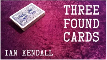 

2016 Three Found Cards by Ian Kendall -magic