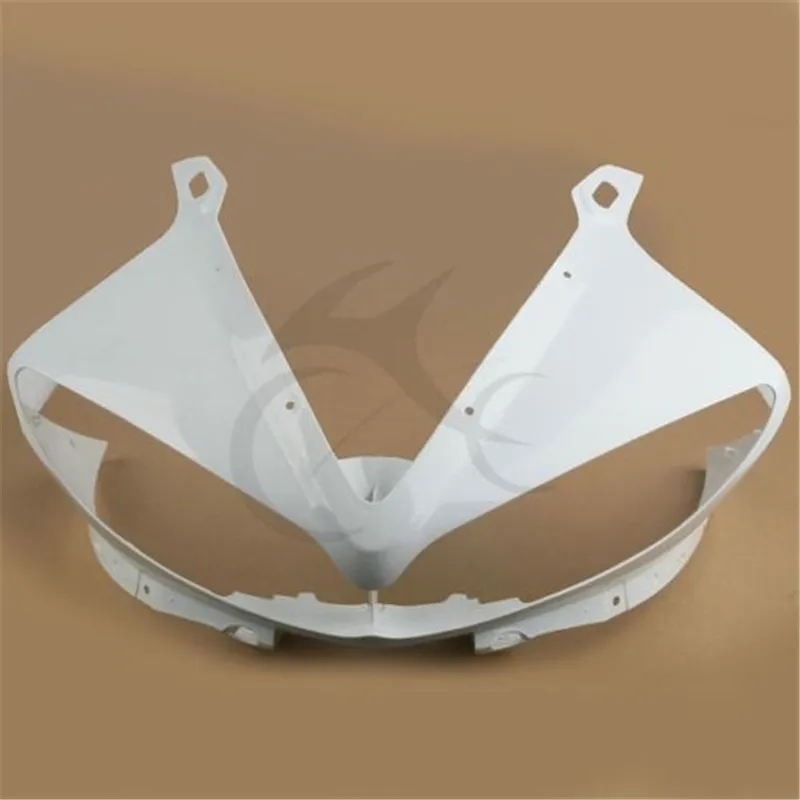 

UPPER FRONT FAIRING COWL NOSE FOR YAMAHA YZF R6 03-05 04 R6S 06-09 07 08 TC White Motorcycle Accessories