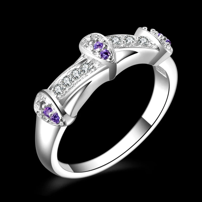 

Fantastic 925 Sterling Silver Austrian Crystal Cubic Zircon Stone Woman Finger Rings Wedding Engagement Bridal Jewelry