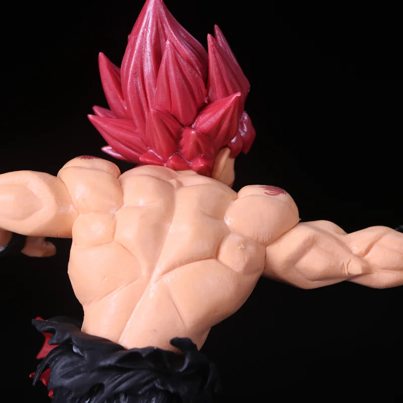 23,5 см Dragon Ball Z фигурка Сон Гоку красные волосы Zamasu ПВХ фигурка аниме Dragon Ball Black Goku Special Ver. Модель