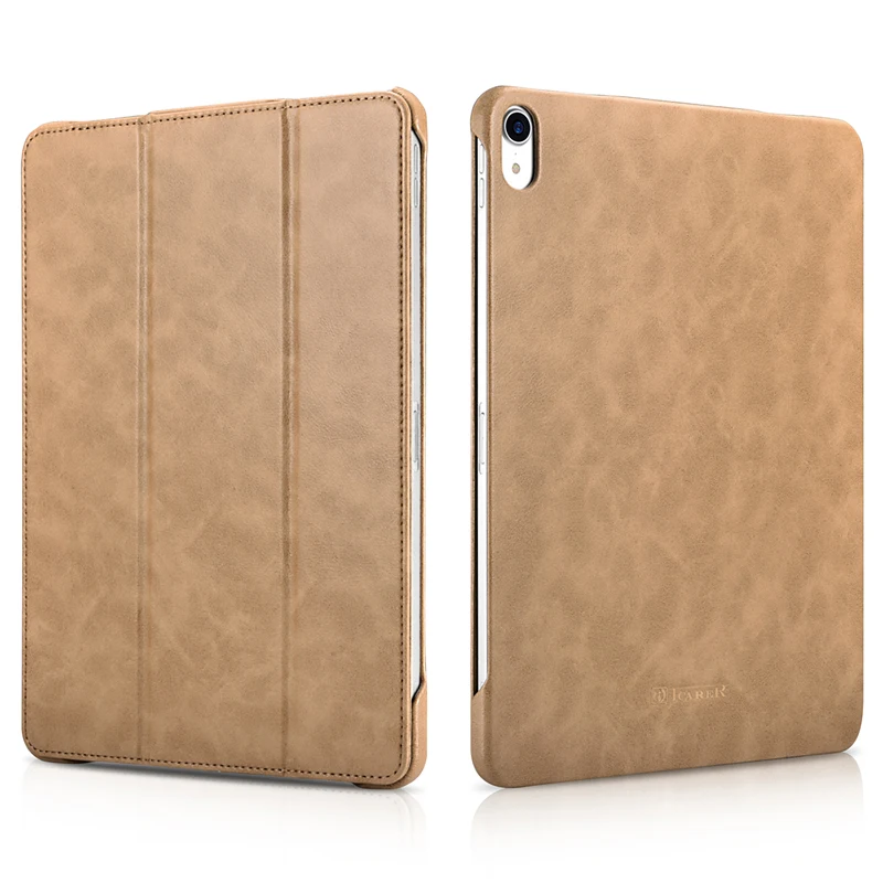 

For iPad Pro 11 inch 2018 Flip Leather Case Slim Microfiber Leather Tablet Case Business Foldable Stand Smart Cover for iPad Pro