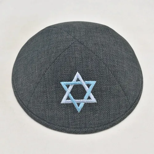 Пользовательские продукты 19 см еврейские шапочки Kippot Kippa Yarmulke Kipa еврейская кипа kullies
