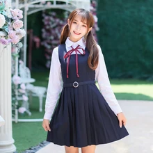 Summer Japanese School students Girl Uniform Naval College Style Sailor Uniforms Suit Japanese Korea Girls Student Uniform Sets цена Summer Japanese School students Girl Uniform Naval College Style Sailor Uniforms Suit Japanese Korea Girls Student Uniform Sets цены онлайн
