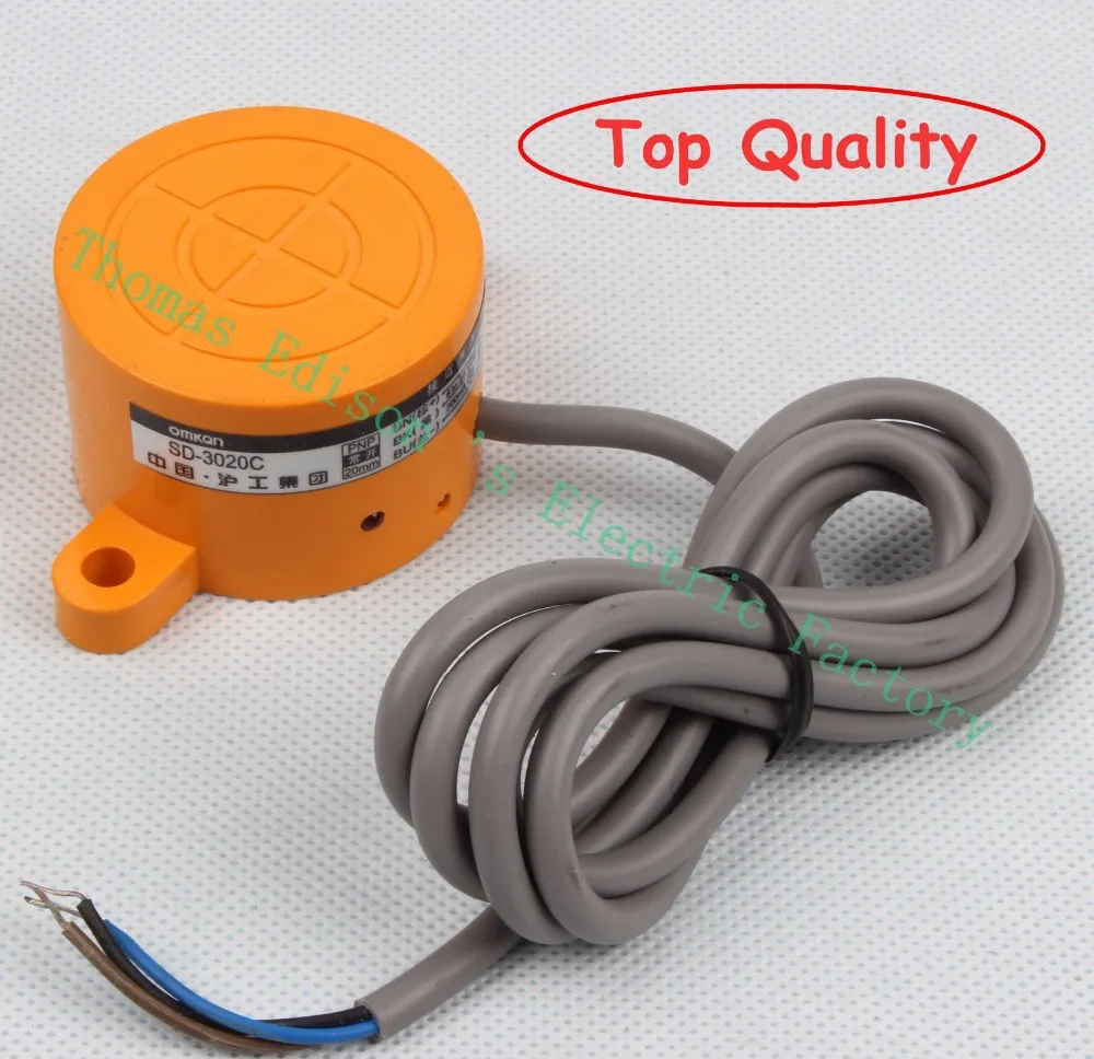 

Proximity Switch sensor switch Inductive Proximity Sensor SD-3020C DC6-36V 3WIRE NO PNP Detection distance 20MM