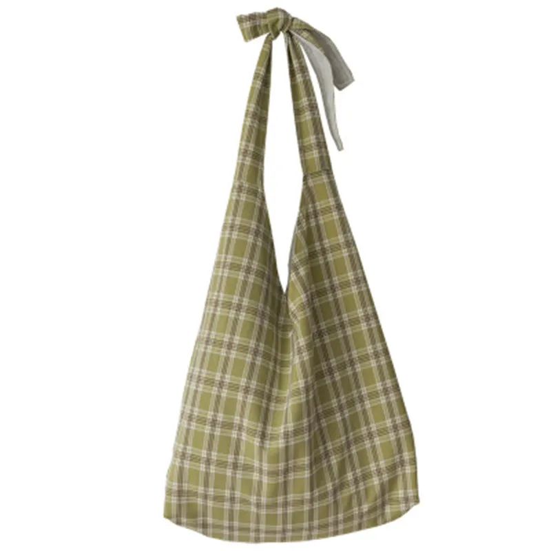 PGOLEGGY новая сумка-тоут, индивидуальная большая емкость, дикая клетчатая сумка через плечо, Корейская версия сумки через плечо
