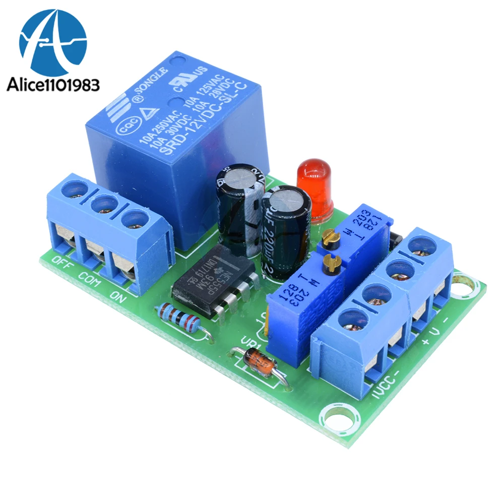 

XH-M601 Battery Charging Control Controller Power Supply Module Board Charger Power Control Panel Automatic Charging Power