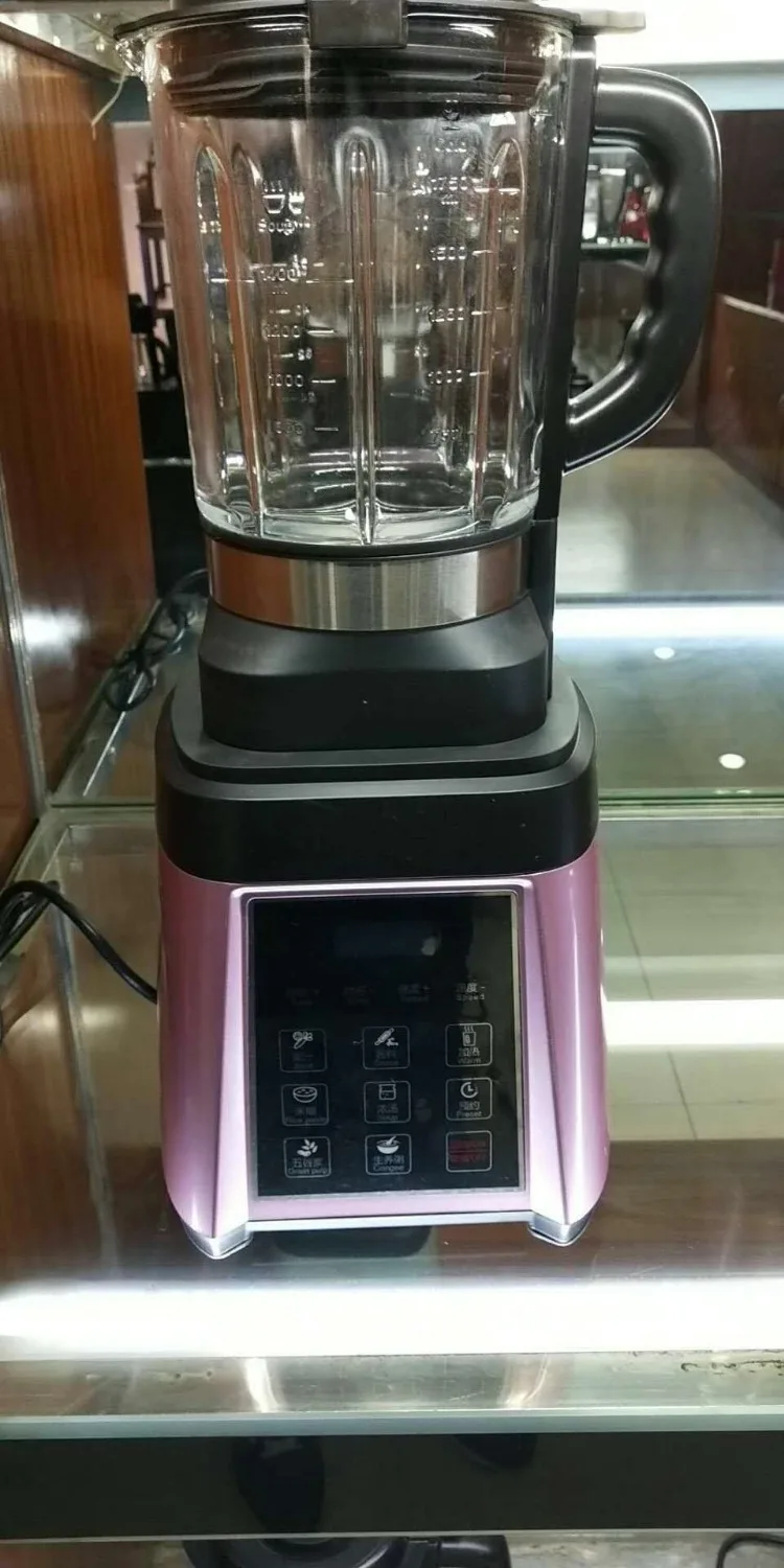 6 in 1/220V 1100W Intelligent Heating Heavy Duty Mixer Juicer High Power Food Processor Ice Smoothie Bar Fruit Electric Blender 6 in 1/220V 1100W Intelligent Heating Heavy Duty Mixer Juicer High Power Food Processor Ice Smoothie Bar Fruit Electric Blender