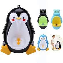 Детский писсуар, Детский горшок для мальчиков, тренировочный туалет, лягушка, пингвин, форма животного, детская подставка, вертикальный писсуар для младенцев, мальчиков, пеник