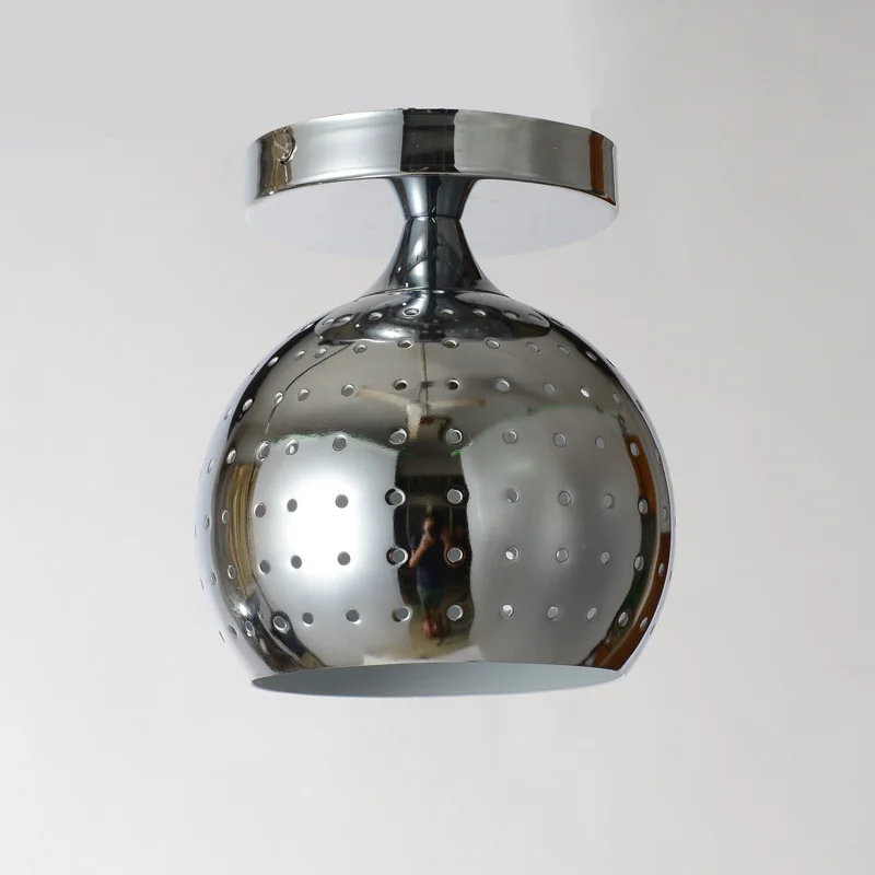 

Nordic fashion modern single head ceiling lamp corridor corridor balcony LED creative lighting to send E27 light source