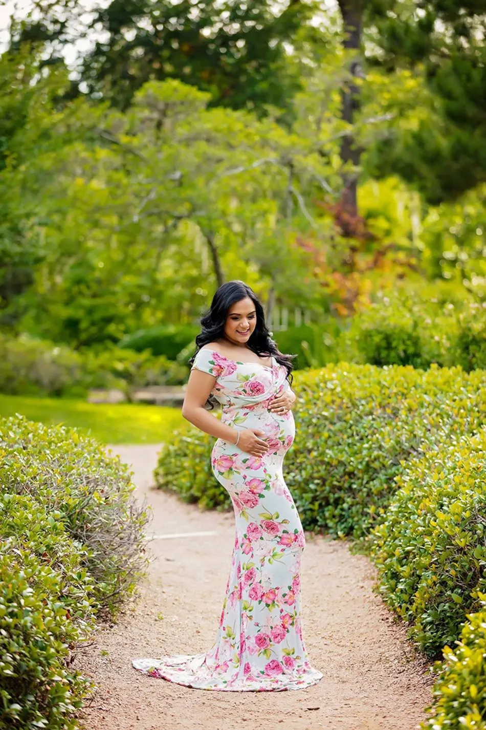Women Floral Photography Dress (1)