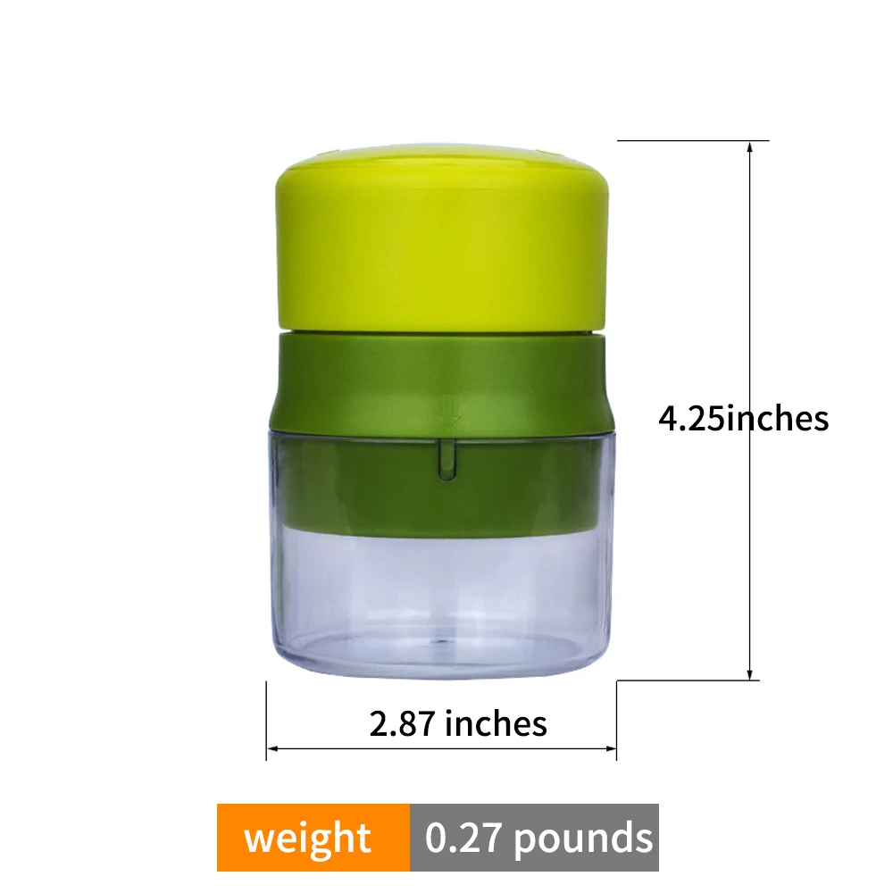 

Garlic Press Machine Multifunction Mincer With Storage Container Kitchen Gadget Dishwasher safe Kitchen Accessories