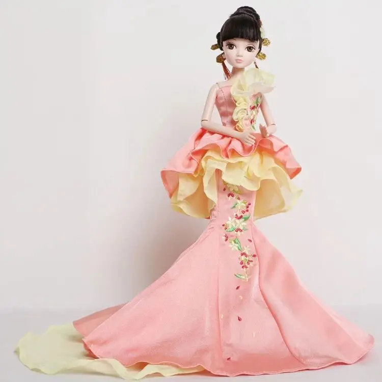 

D0623 In box Best children girl gift 30cm Kurhn Chinese Doll Chinese myth Gift Traditional toy Begonia Fairy 9087 1pcs