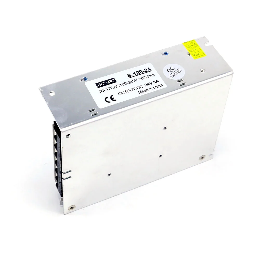 Сетчатый блок питания Ac Dc 24V 5A 120W для светодиодной ленты|24v 5a|ac to dc 24vdc 24v 5a |