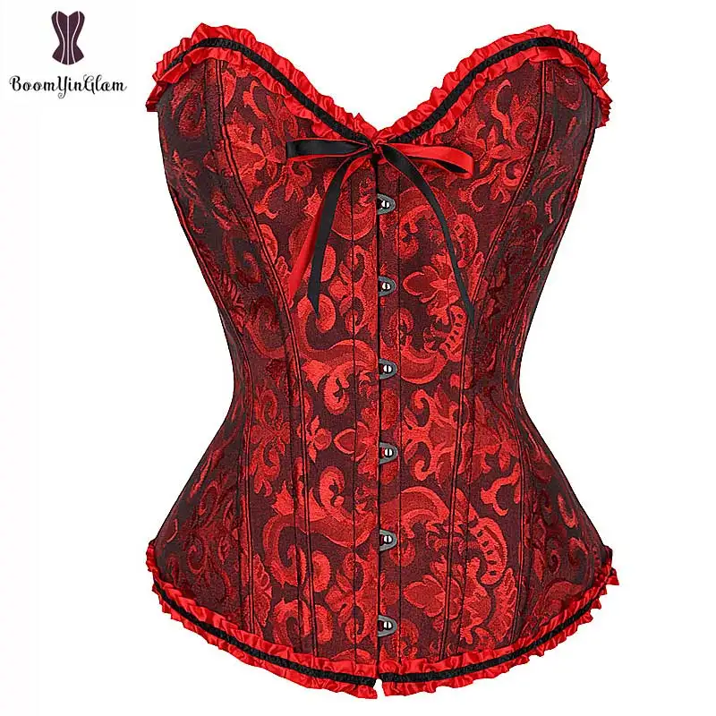 red corsets and bustiers