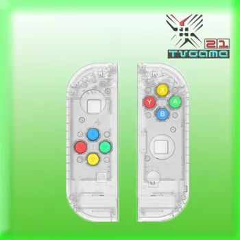 

OEM Shell Replacement Transparent For Joycon Switch Console LR Controller Repair Parts