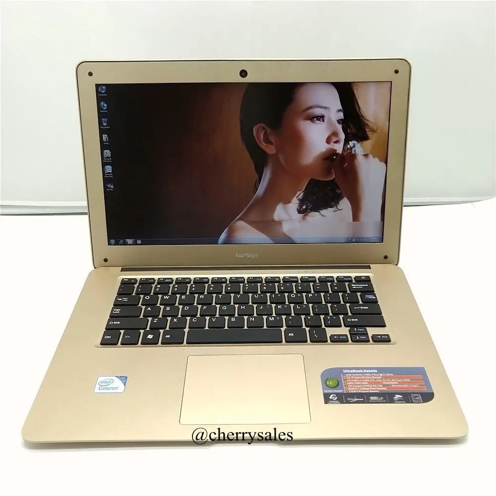  8GB RAM+128G SSD+750G HDD 14" ultrabook laptop computer  In-tel Celeron J1900 quad core 2.0Ghz WIFI camera hdmi computer 