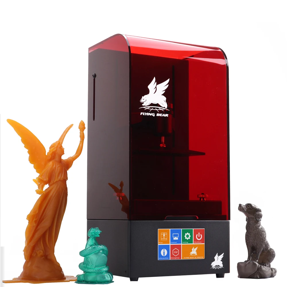 2018 Newest Flyingbear Shine UV Resin High Precision LCD DLP 3D Printer WiFi Ball screw 4.3 Touchscreen Plus Size 2018 Newest Flyingbear Shine UV Resin High Precision LCD DLP 3D Printer WiFi Ball screw 4.3 Touchscreen Plus Size