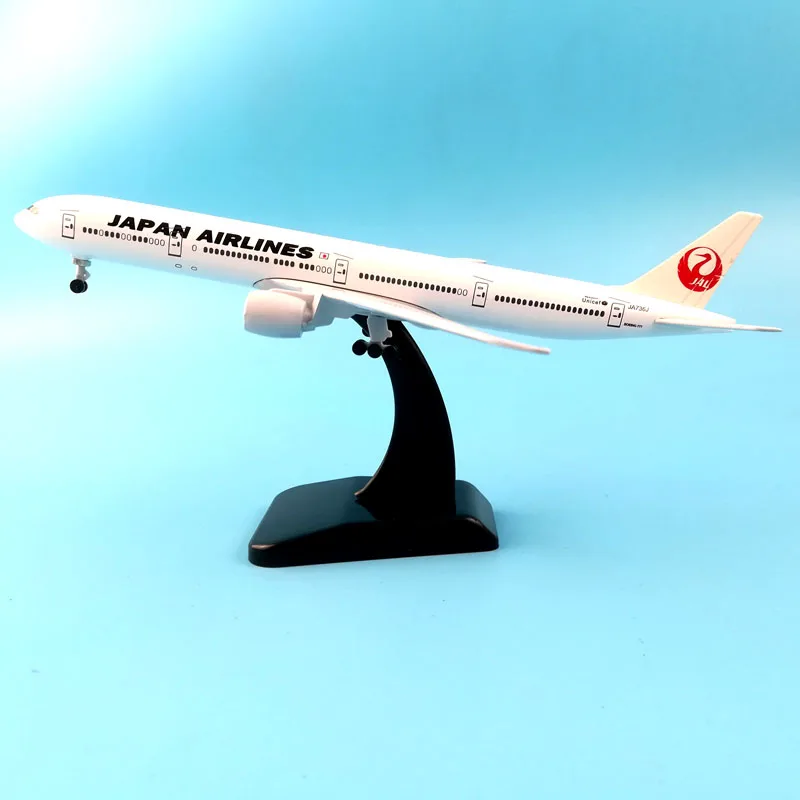 

Aliexpress 11.11 Hot sale 20CM Japan Airlines Boeing 777 Airplane model Plane model 16CM JAL B777 Aircraft model Toy plane gift