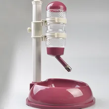 Питомец кошка собака вода поилка диспенсер еда стенд кормушка для хомяка блюдо миска бутылка пластиковая автоматическая фонтан поилка